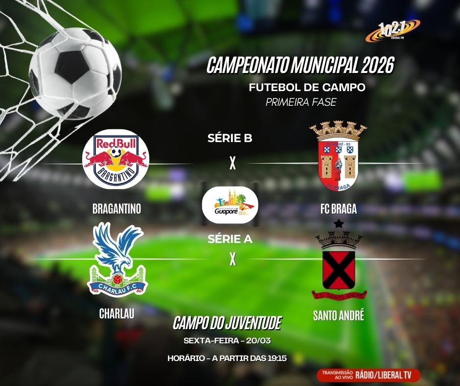Campeonato Municipal 2026 | Futebol de Campo